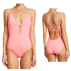 BECCA Tie Back One-Piece Swimsuit